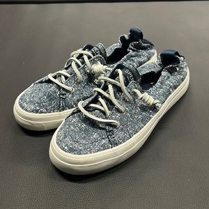 Sperry Blue Slip On Sneakers
